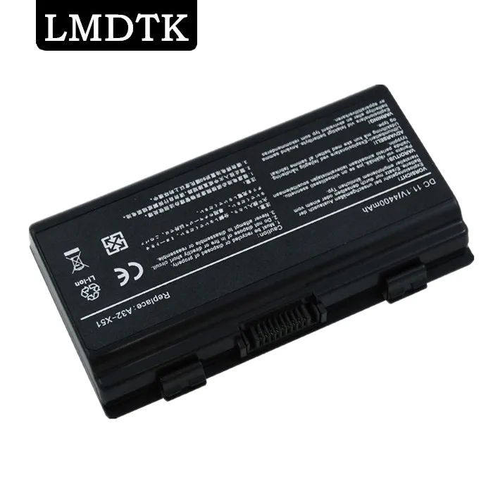 LMDTK Nová laptopová baterie Pro ASUS X51H A32-X51 T12 T12B T12C T12Er T12Mg T12Ug X51RL X58 X58C X58L X58L A32-T12J A32-T12