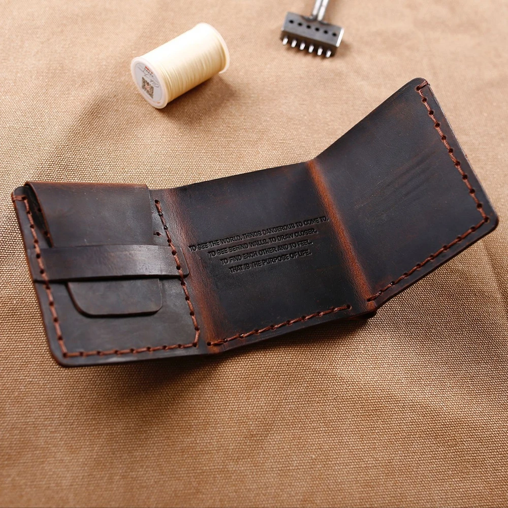 Premium Neo Vintage Leather Bi-fold Men Wallet – Yard of Deals