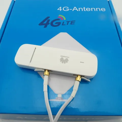Разблокированный Huawei E3372 4G LTE USB ключ мобильный широкополосный модем + 2X CRC9
