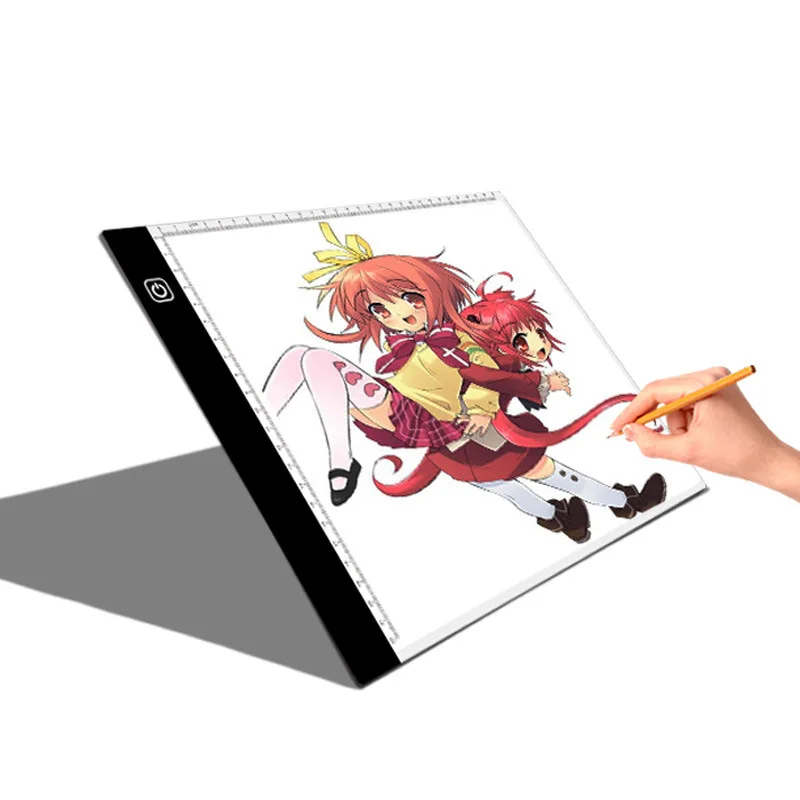 

Portable LED Light Box New Anime Ultra-thin A4 Calligraphy Graffiti Practice Copy Board Children's Drawing Board Birthday Gift