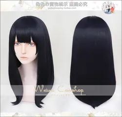 SSSS. GRIDMAN Takarada Rikka 60 см длинные темно-синие термостойкие волосы косплей костюм парик + трек + парик Кепка