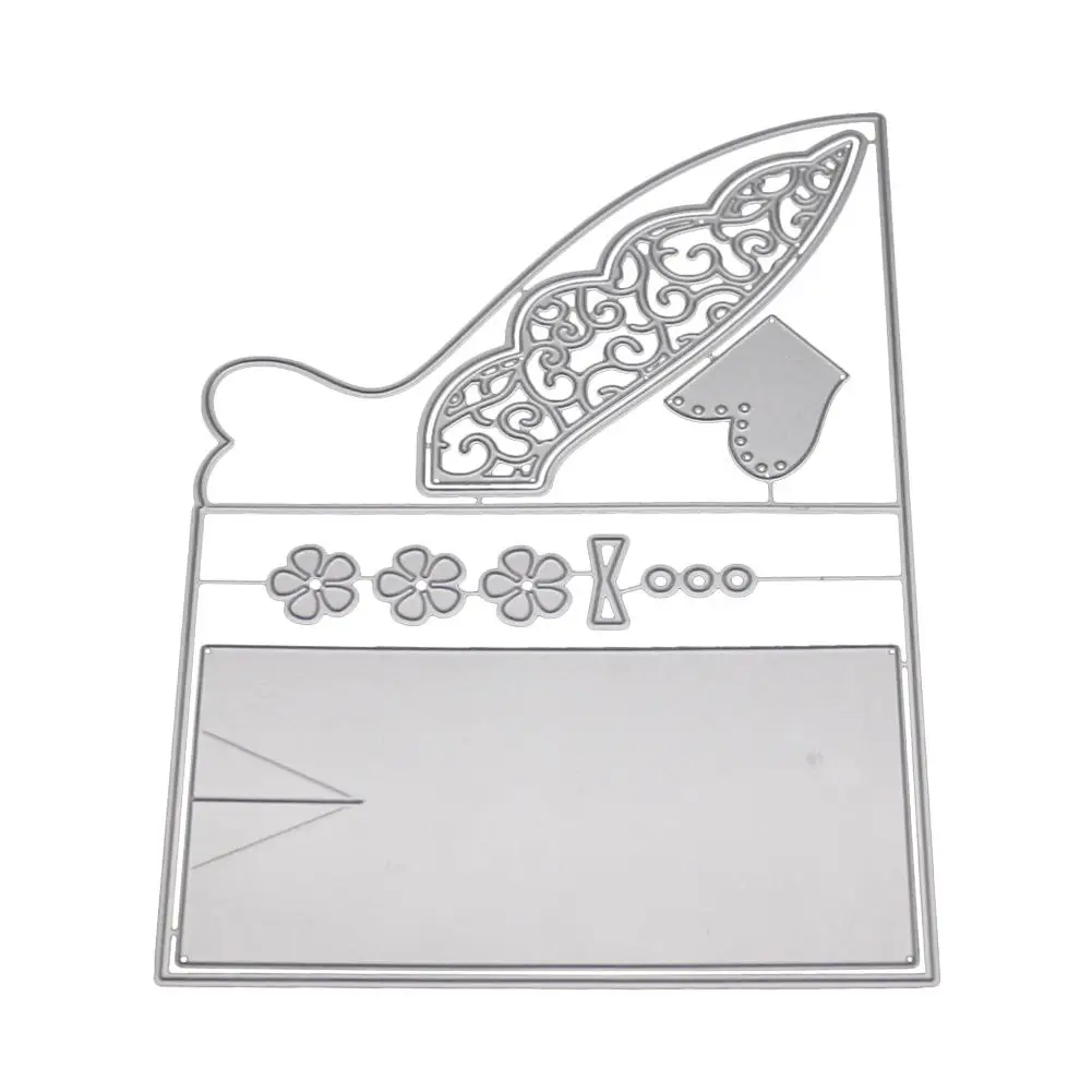  DIY Etched Carbon Steel Cutting Dies for Scrapbook Background Decor/Invitation Lace/Card - 33053896606