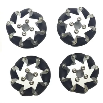 

New Arrival 4PCS PI 50.8mm 57g Omni Wheels For TT Motor RC Robot Car RC Remote Control Toys Spare Parts Accessories