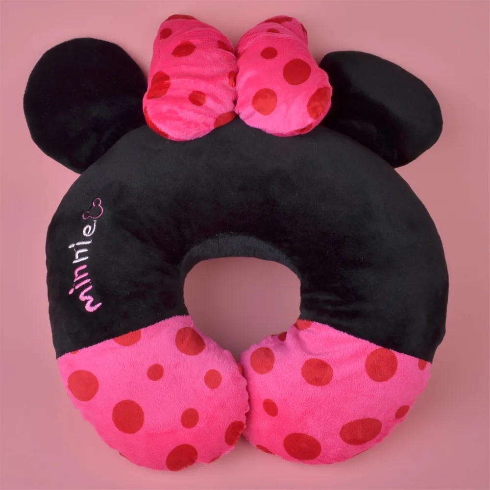 

Lovely Minnie Plush U Shaped neck travel pillow, Plush Head Cushion Rest Pillow Free Shipping