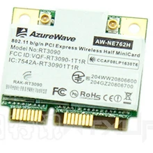 AzureWave AW-NE762H RT3090 150 Мбит/с 802.11b/g/n Половина мини PCIe PCI-Express Wlan Беспроводная Wifi карта