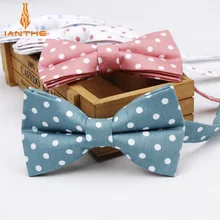 Ianthe мужские брендовые новые винтажные с узором в горошек свадебные галстуки-бабочки для мужчин Vestido Gravatas галстук для жениха Модные бабочки