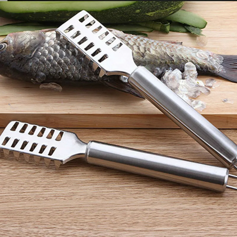 1Pc Fish Tools Fast Cleaning Fish Skin Plastic Fish Scales Brush Shaver