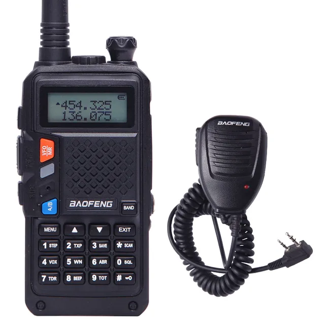 BaoFeng BF UVB3 Plus Walkie Talkie Powerful CB Radio Transceiver 8W