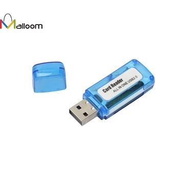 

Malloom 2018 Portable Mini Card Reader Writer Cloner USB 2.0 +OTG Micro SD/SDXC TF Memory Card Reader Adapter U Disk#30