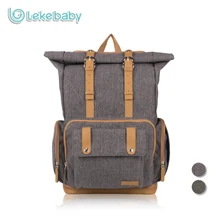Lekebaby Travel Designer Diaper Bag Dad Nappy Backpack Maternity Nursing Changing Mummy Bag for Baby Care