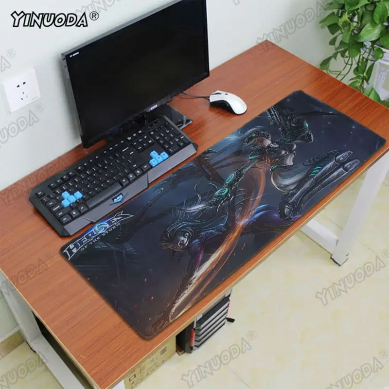 Игровой коврик для мыши Yinuoda starcraft 2 резиновый ноутбук геймеров Настольный Коврик