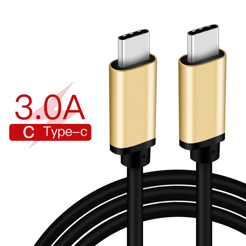 

3A USB C to Type C Cable for Samsung Galaxy S9 USB 2.0 Charger Data Cable for Nintendo Switch Type-C Cable