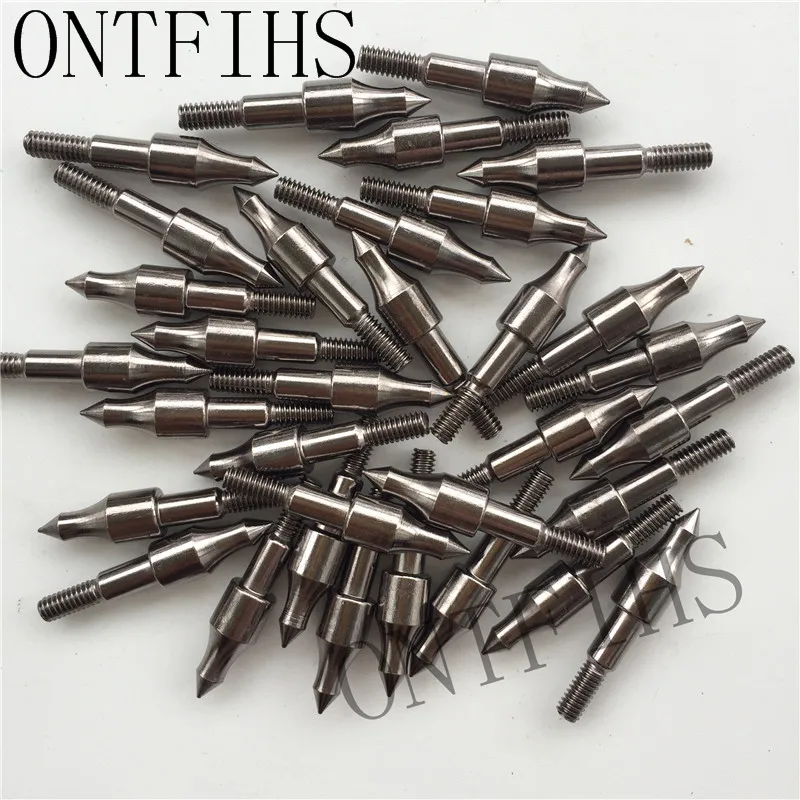 12-35 pcs 100Grain 8mm Field Point Broadheads Stainless Steel Screw Insert Arrows Archery Tips Practice Arrow Head | Спорт и