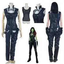 sexy costumes for women adult Carnival Custom made Guardians of the Galaxy Gamora leather jacket suit cosplay costume