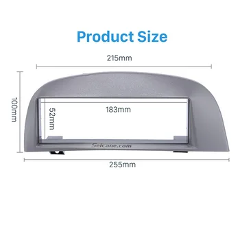 

Seicane Single Din Dash Bezel Kit Trim Kit for 2005 FIAT SIERA POLIO WEEKEND Frame Panel Audio Player Stereo Install Fitting Kit
