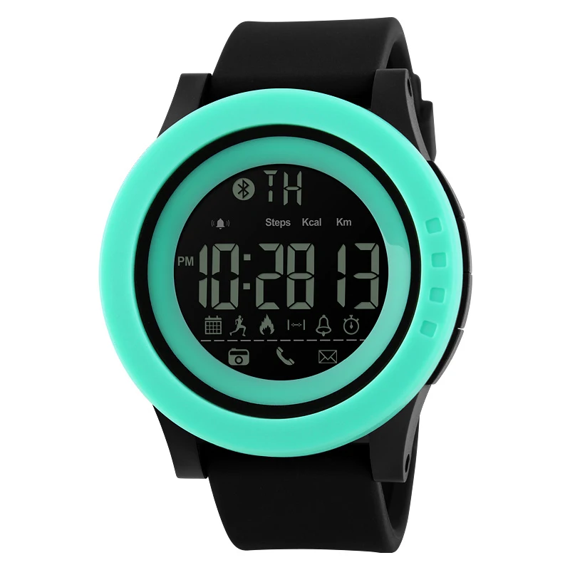 

Waterproof Electronic Meter Step Bluetooth Connection Multifunction Watch 2018 New Moment Sport Wrist Clock Top Brand Luxury A22
