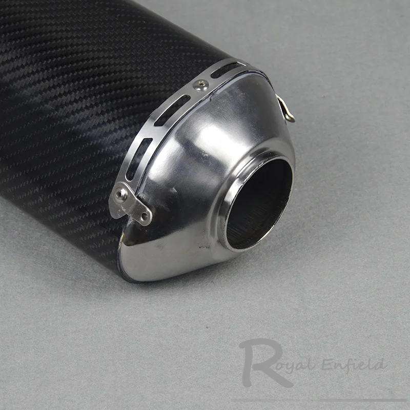 51mm Universal de Escape de la motocicleta Yoshimura de fibra de carbono silenciador de Escape Moto para R1 cbr650 1000 cbR650f zx6r GSXR K7 k8