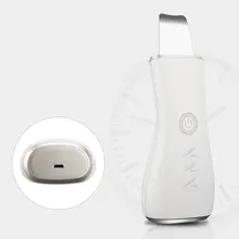 USB Electric ultrasonic ion cleansing machine Skin Scrubber shovel skin beauty cleaning blackhead cleansing beauty equipment