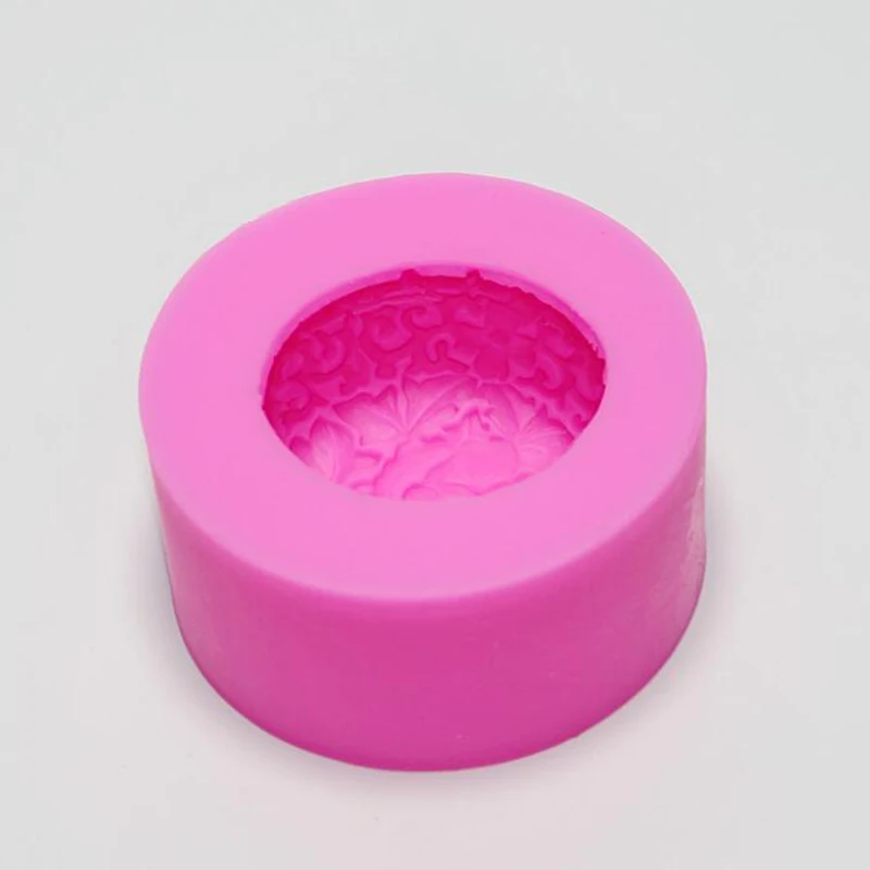 Goede Pioen Bloem Zeep Siliconen Mal DIY Aroma Gips Ambachten Maken Mold 3D Ronde Handmand Zeep Mallen