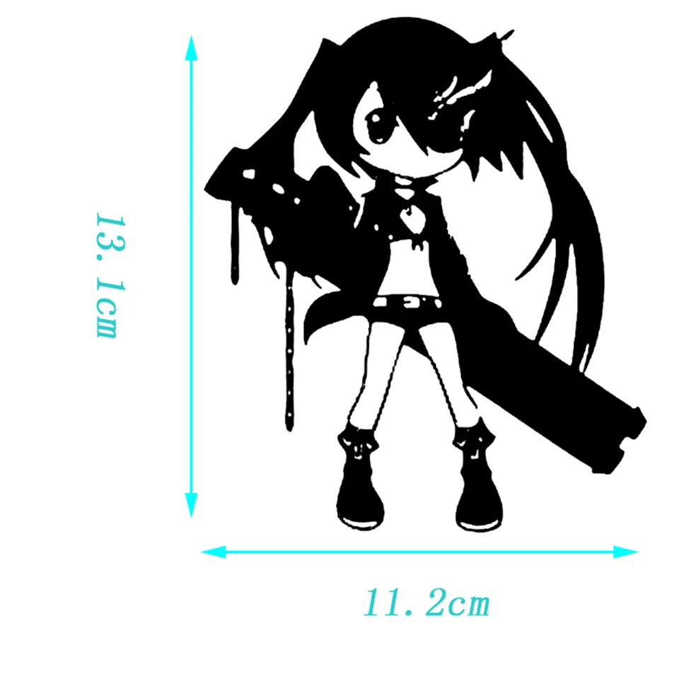 Manga Anime Decor Stickers Decals Vinyl Car Styling Fashion Car Decal sticker for Window Car Door Wall Toilet Laptop 11.213 (4)