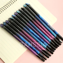 12 шт./лот гелевая ручка звездный узор 0,5 мм Новинка stylo канцелярские ручки материалы для школы принадлежности(ss-1222