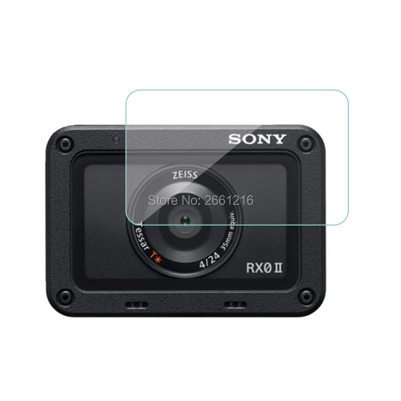 1 комплект = 2 шт./партия для sony DSC-RX0 II RX02 RX0M2, мягкая прозрачная защитная пленка из закаленного стекла для объектива камеры и ЖК-экрана