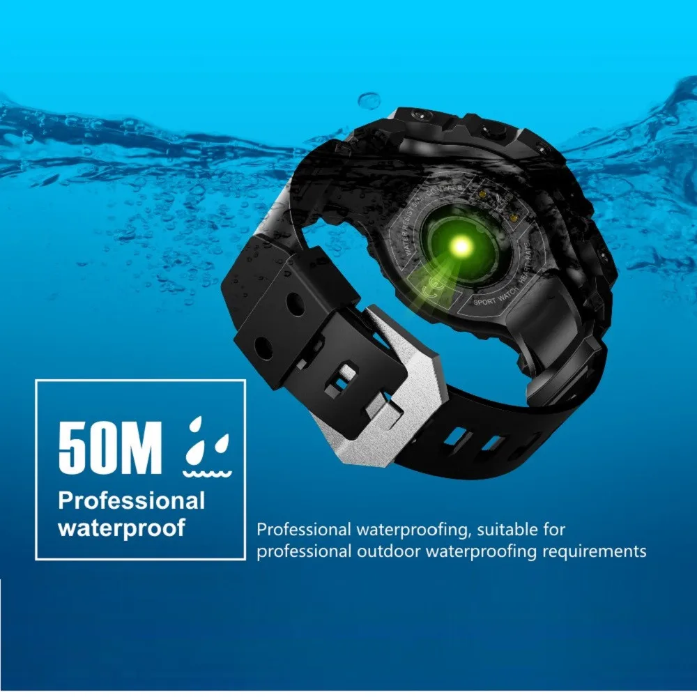 S816 Outdoor Sports Smart Watch Waterproof Professional IP68 Swimming Heart Monitor Sports Smart Watch