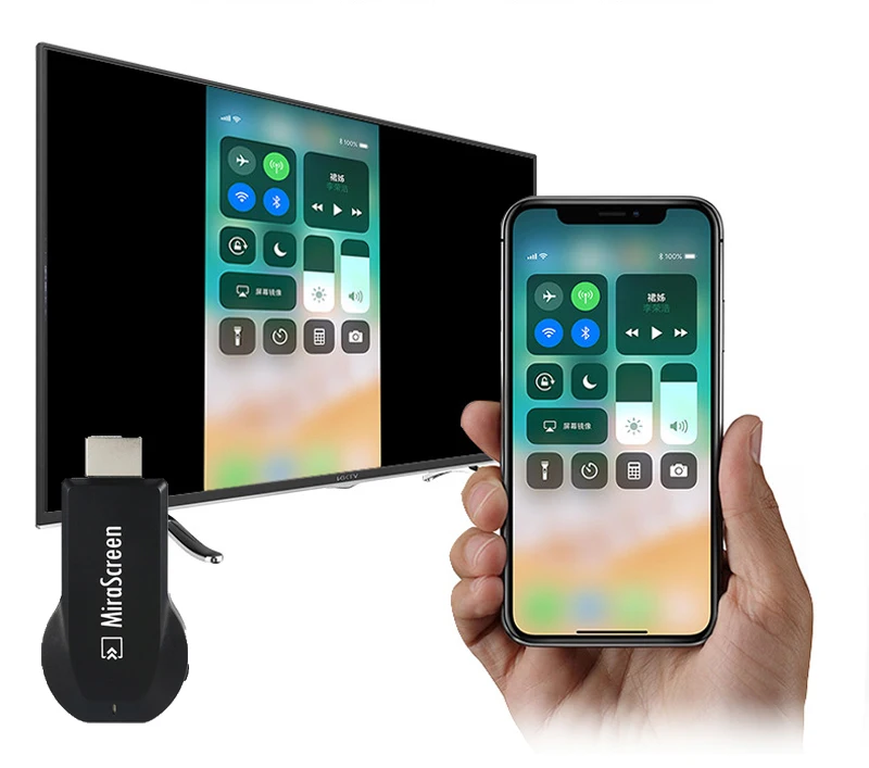 Беспроводной Wi-Fi ключ HDMI видео адаптер телефон к телевизору для iPad iPhone Xs XR 6 7 8 PLUS Android samsung S8 S9 S10+ Xiaomi HUAWEI LG