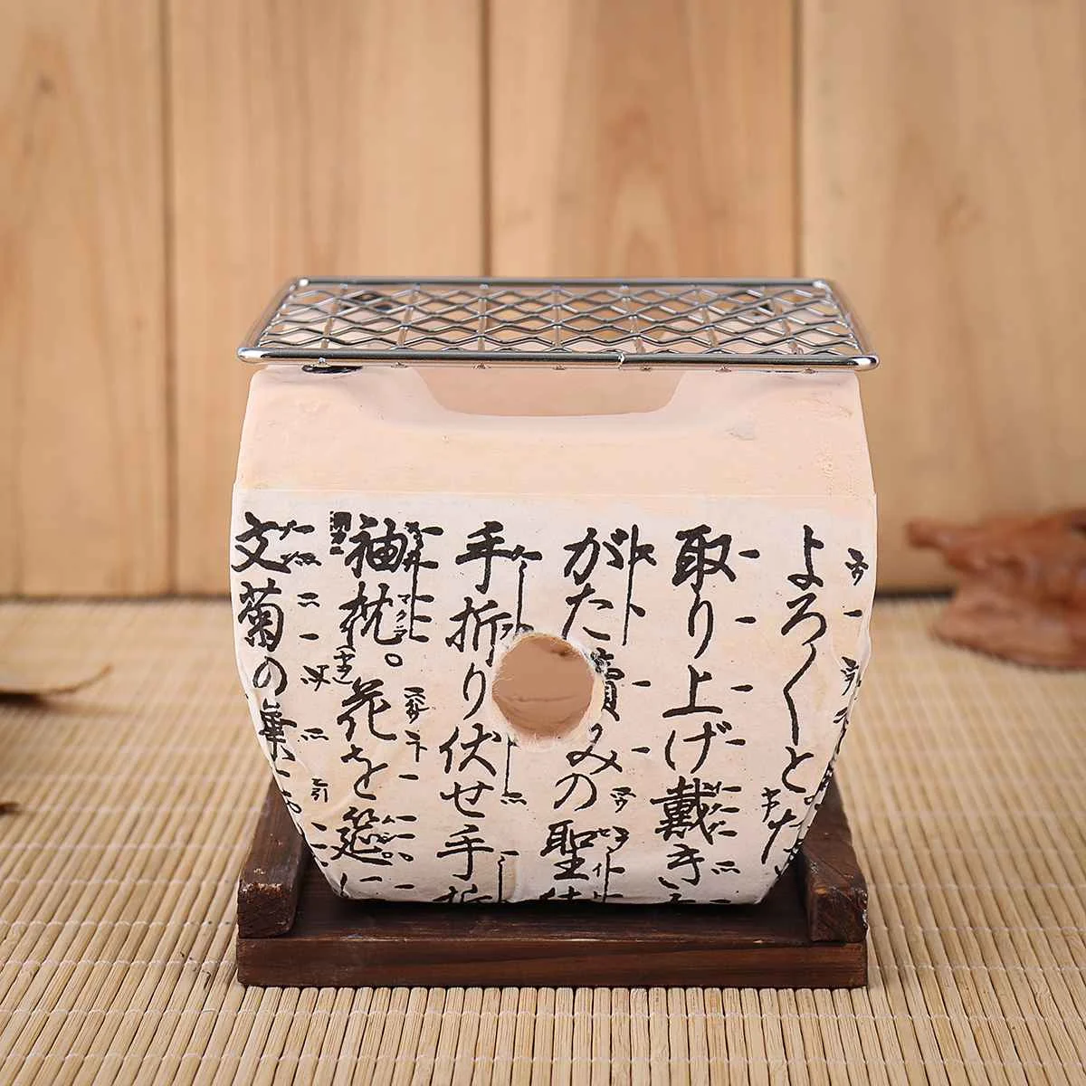 Японский Корейский Стильный гриль для барбекю угольная плита Konro керамика Hibachi Yakitori Кемпинг барбекю принадлежности для барбекю инструменты 2 размера