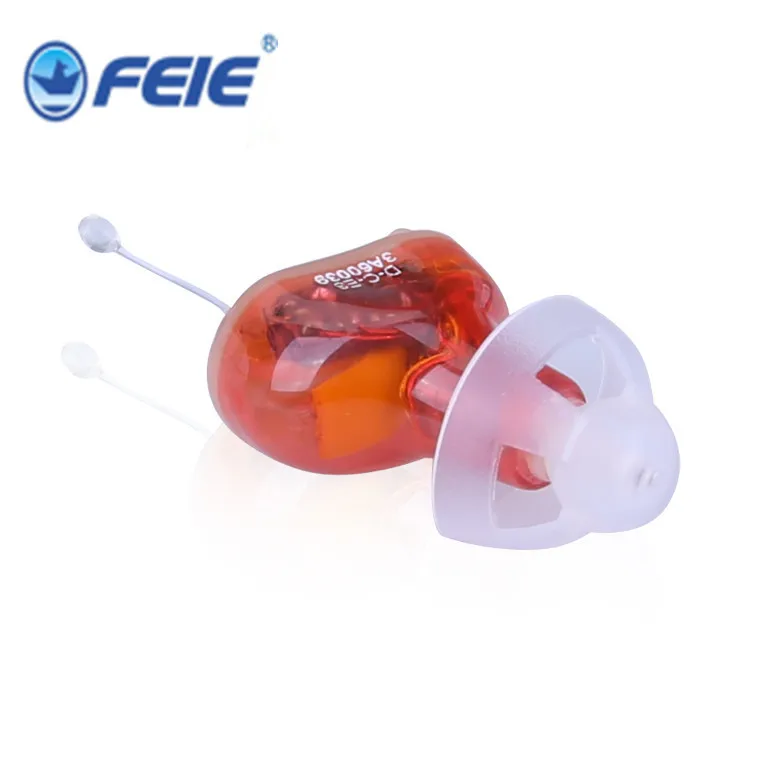 Feie  Mini invisible CIC Hearing Aid Digital Hearing Aids For The Elder With A10 Battery Free DropShip In The Ear Sound  S-16A 