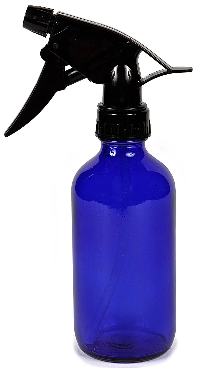 16oz Refillable Empty Amber Blue Clear Glass Trigger Spray Bottles for Essential Oils Cleaning Products Aromatherapy 2pcs P105
