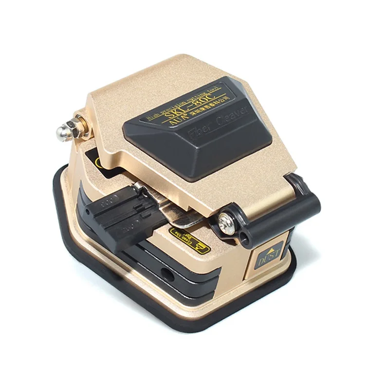 

Fiber cleaver SKL-80C cable cutting knife FTTT fiber optic knife tools cutter High Precision Fiber Cleavers 16 surface blade
