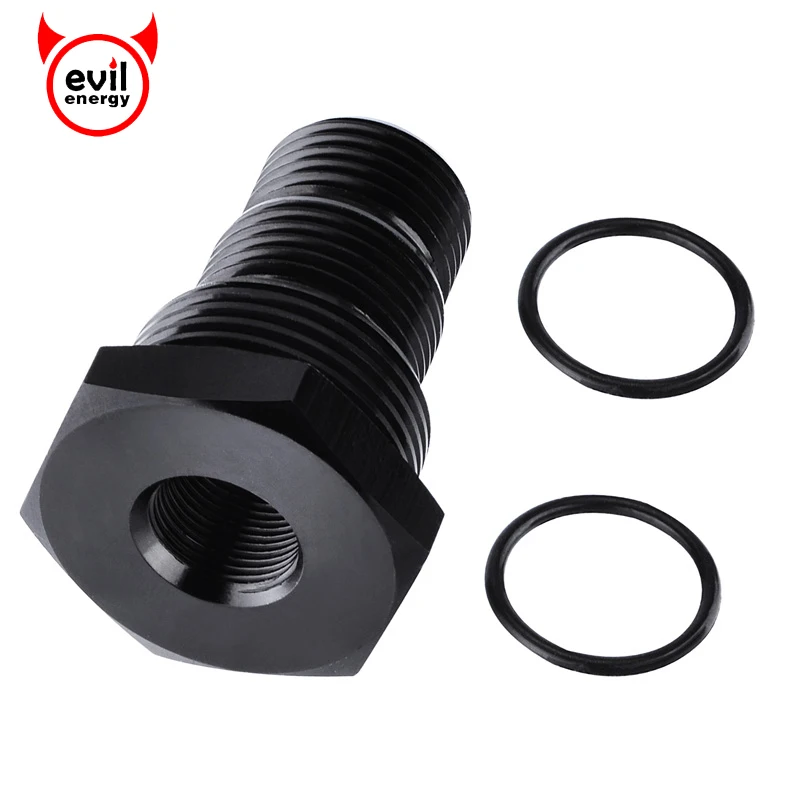 

evil energy Oil Filter Threaded Adapter 1/2-28 or 5/8-24 to 3/4-16 13/16-16 3/4 NPT