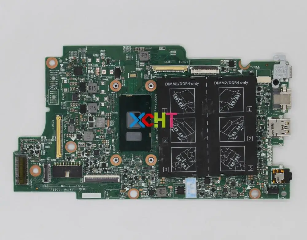 for Dell Inspiron 13 7378 0M56T 00M56T CN-00M56T w i5-7200U CPU DDR4 Laptop Motherboard Mainboard S