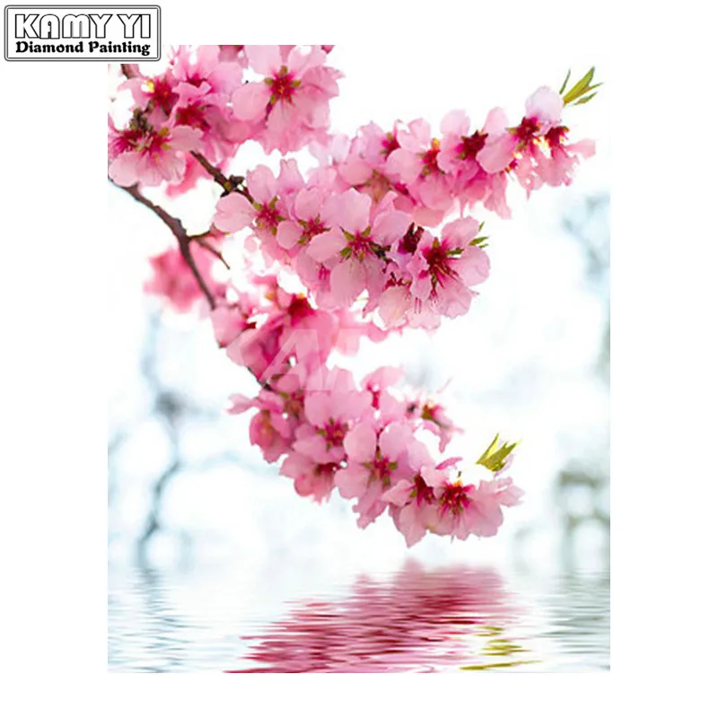 

DIY 5D Full Diamond Embroidery Crystals Diamond Mosaic Picture flowers Round square Painting Cross Stitch Kits wall art_hcr5