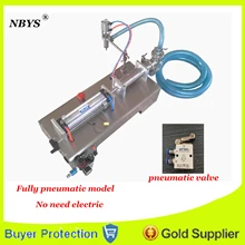 Полностью пневматический наполнитель жидкой воды ликер машина для розлива шампуня полу авто одна голова молочные напитки приправ