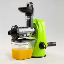 Portable Juicer Manual Slow Extractor Blend Fresh Health Apple/Orange Juicing Machine Kitchen Tools