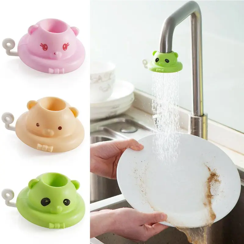 

Cute Bathroom Faucet Extender For Toddler Kids Hand Washing Faucet Baby Child Hand Wash Helper Bathroom Sink Baby Bath Toys