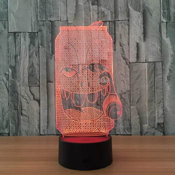 

Children 3d Night Light Battery Powered Led Table Lamps Christmas Gift Usb Led 3d Lamp Children Night Lights