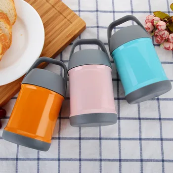 

450ml Stainless Steel Food Thermos Mug Braised Beaker Bucket Vacuum Insulated Thermos Pot Soup Lunch Bucket Porridge Mug