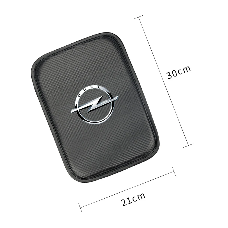 Автомобильный консольный подлокотник с ящиком, защитный коврик для OPEL Corsa Insignia Astra Antara Meriva Zafira, автомобильные аксессуары