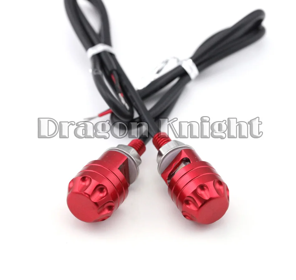 New Design CNC Motorcycle Accessories Universal 12V LED License Plate