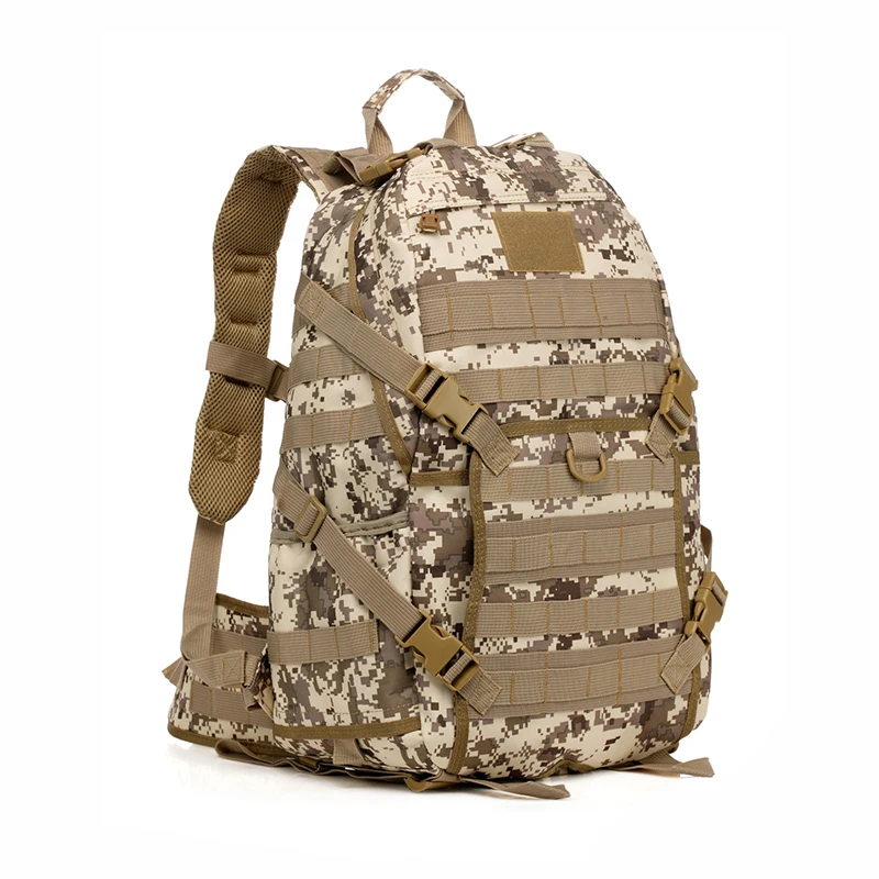 Тактический Военный Рюкзак Molle камуфляжная сумка на плечо походные сумки для охоты - Цвет: Digital Desert