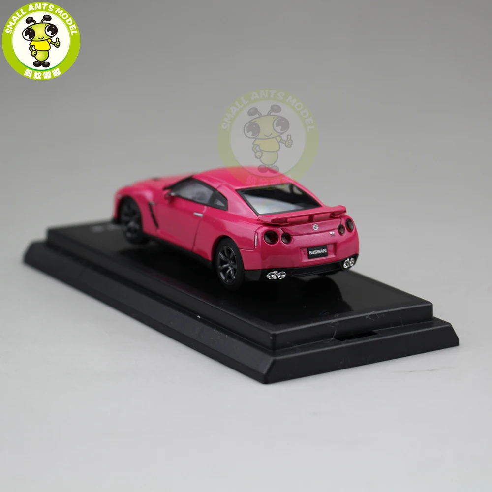 1/64 AE86 86 GT Nissan гоночный спортивный автомобиль литья под давлением металлическая модель автомобиля игрушка в подарок коллекция хобби - Цвет: GTR Pink