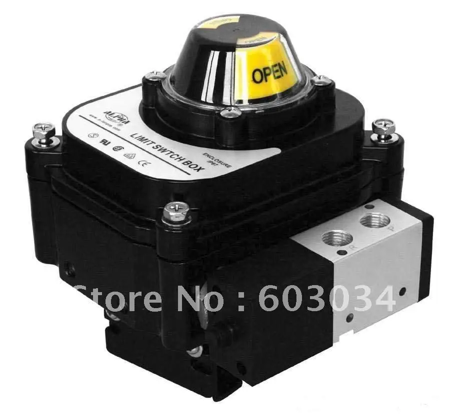 limit switch box with internal Solenoid valve ExdiiCT6에서limit switch
