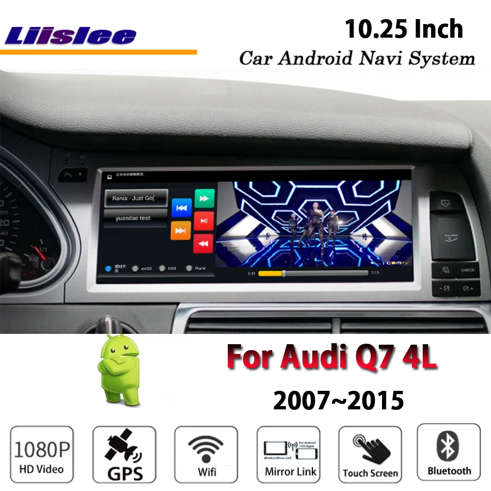 Flash Deal Liislee Car Android 2G RAM 32ROM For Audi Q7 4L 2007~2015 Original style Radio Carplay GPS Navi Map Navigation System Multimedia 10