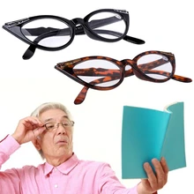 Женские очки для чтения «кошачий глаз» дальнозоркости очки Смола лен+ 1,0+ 1,5+ 2,0+ 2,5+ 3,0+ 3,5