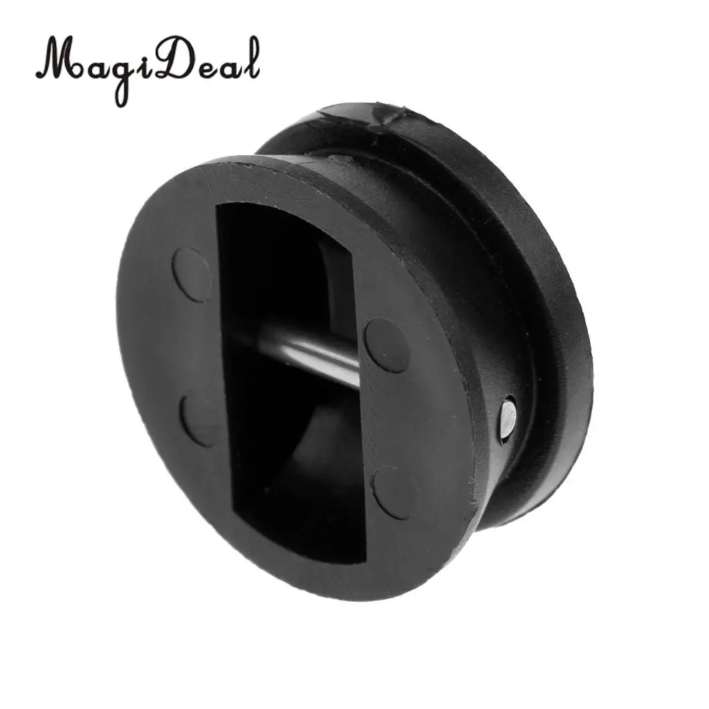 MagiDeal Surf Leash Leg Surfboard SUP Longboard Legrope Deck Plug 30mm Diameter Black Surfing Shortboard Accessories