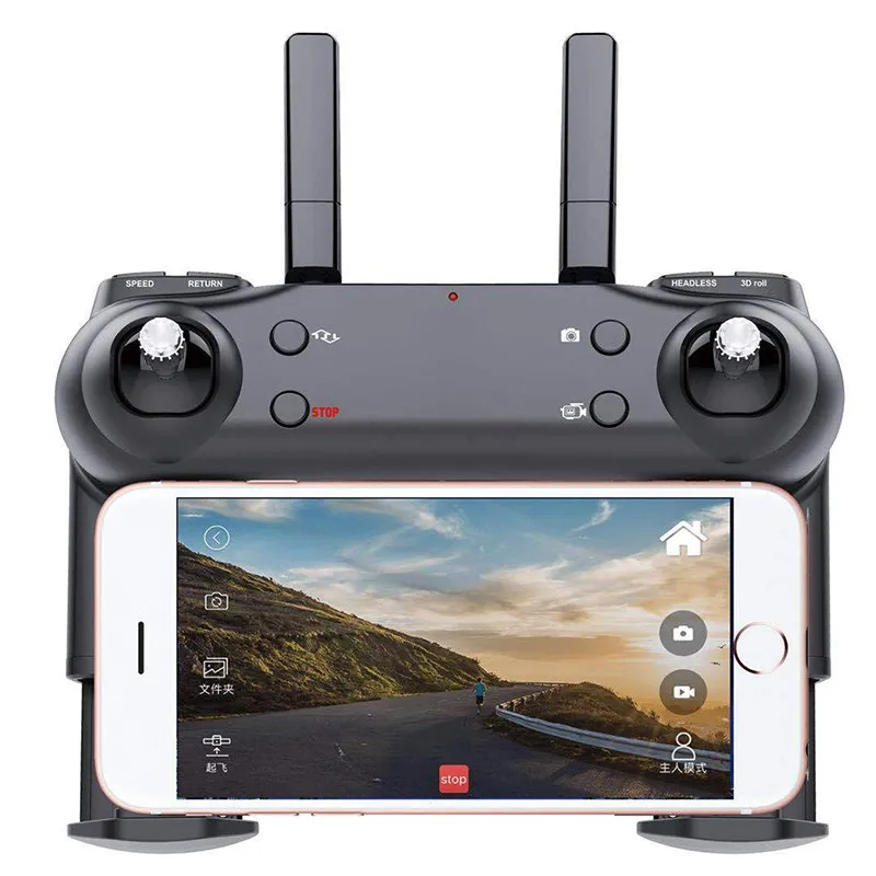 S169 drone HD aerial photography WiFi real-time transmission dual camera optical flow positioning automatic follow-up helicopter