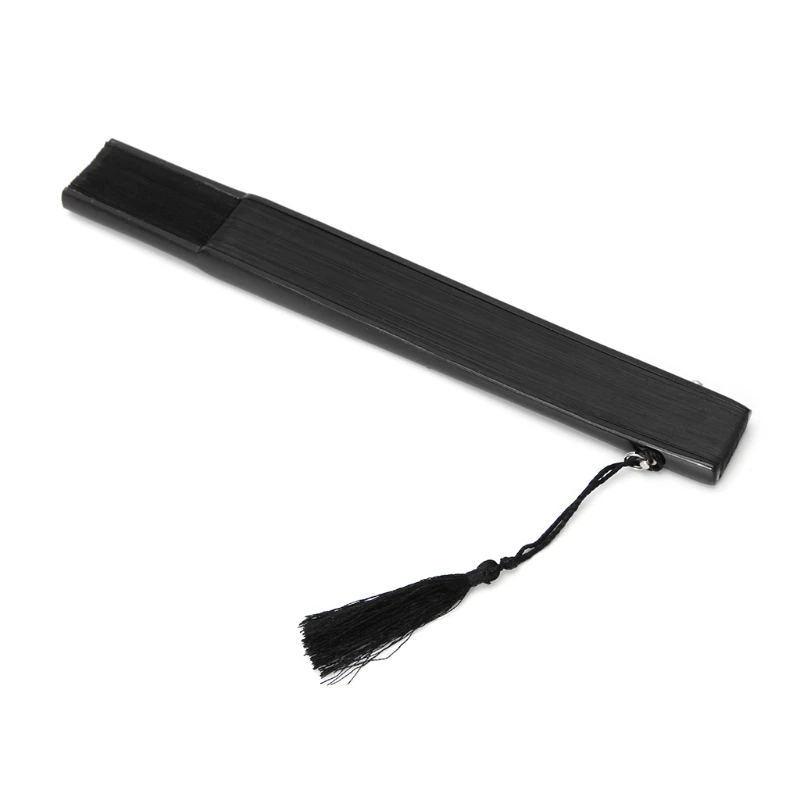 Bamboo Hand Held Folding Fans Silk Folding Fans folding fan hand fan wooden hand fan silk fans for Events